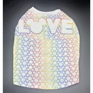 Disneyland Resort Love Spirit Jersey for Dogs Size S Small Pet Shirt Disney Park